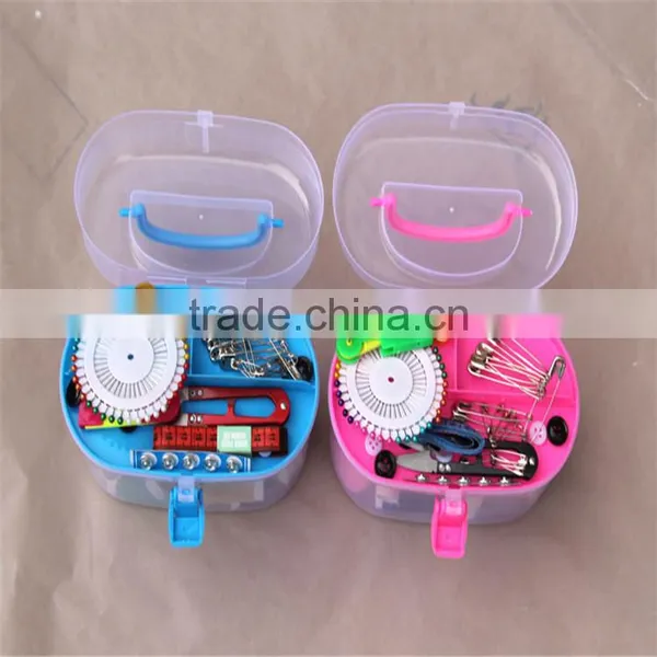 Hot Sell Needlework Sewing Kit With Clean Plastic Box for Sewing Clothes photo-4