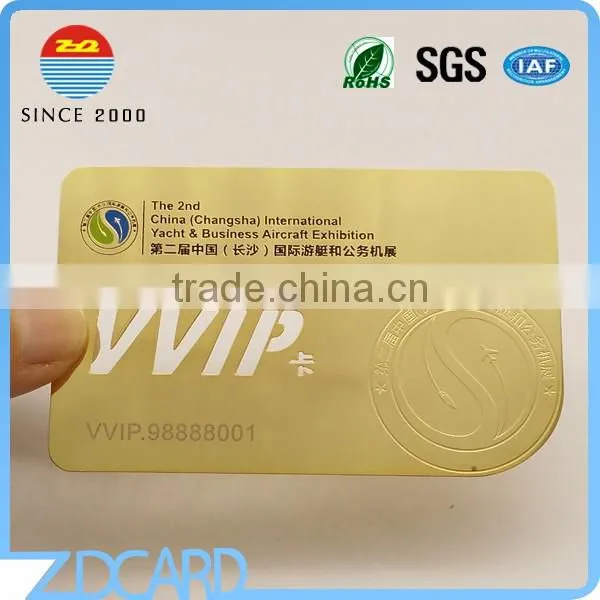 Quality Factory Customized Metal Hico Magnetic Stripe Business Card photo-6