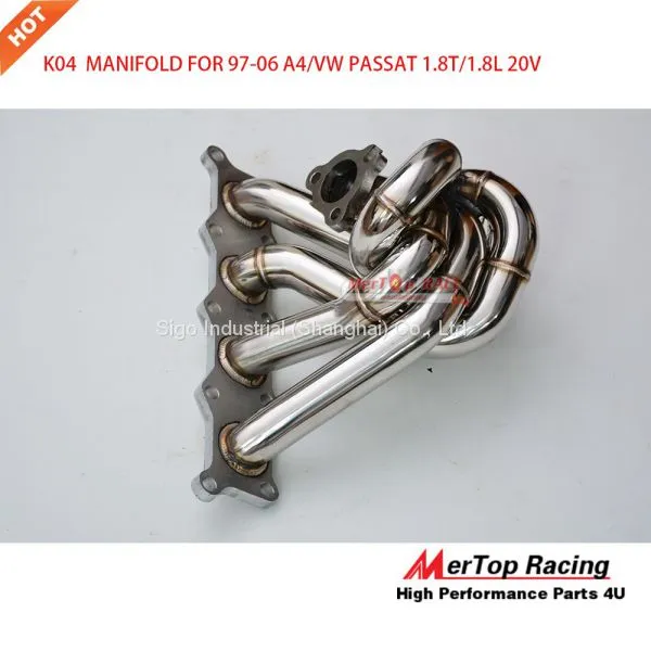 Mertop Race K04 TURBO MANIFOLD EXHAUST 97-06 AUDI A4 VW PASSAT 1.8T 1.8L 20V photo-3