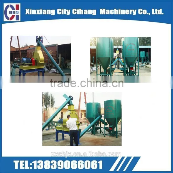 Easy Operation Combine Poultry Feeds Crusher and Mixer for Small Business Use photo-4