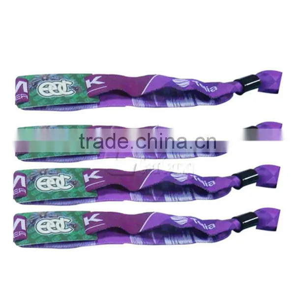 For Festival Rfid Stretch Fabric Wristbands Card photo-2