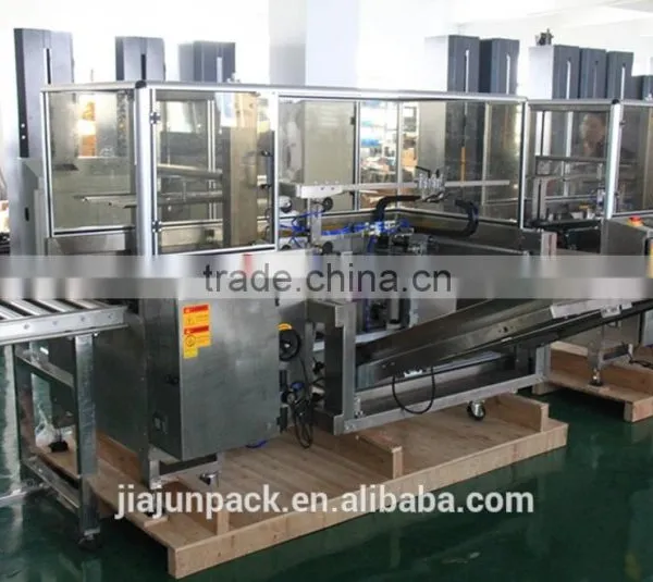Good Quality Food Grade Stainless Steel Automaitc Carton Erector Machine With ORMON Eletric Parts photo-2
