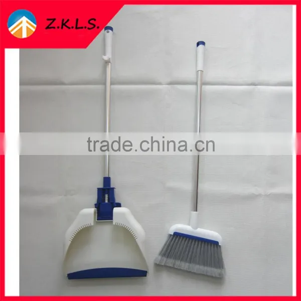Luxury Dustpan And Broom With Metal Long Handle Dustpan photo-2