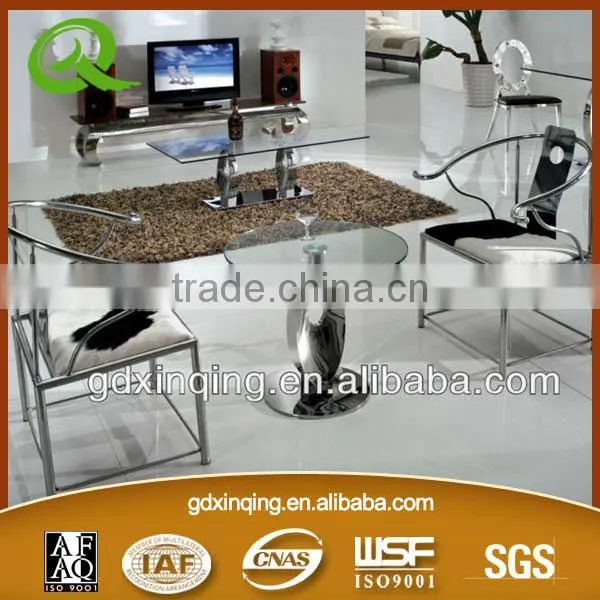 D364 Living Room Design End Table Marble Top Design End Table photo-3