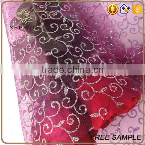 Flower Packing of Organza Roll photo-4