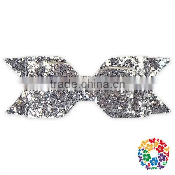 Wholesale Awesome Gold Sequins Bows With Clips Back photo-5