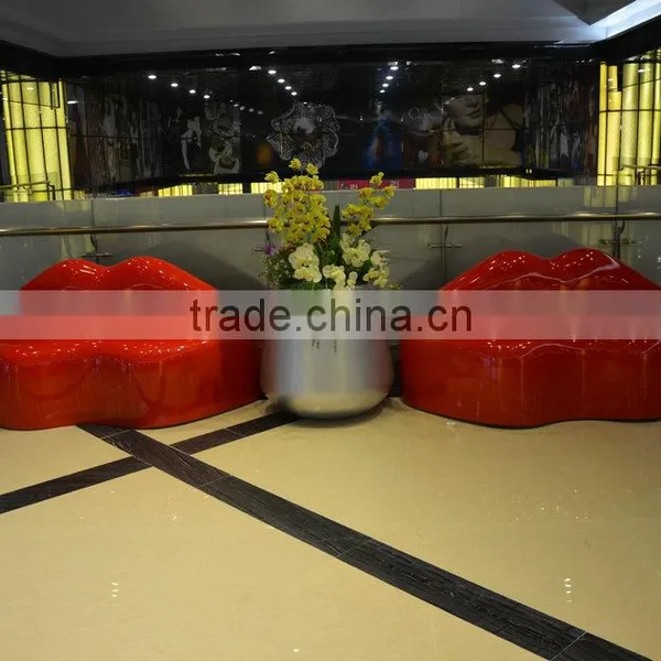 Mall Fiberglass Lip Leisure Chair photo-5