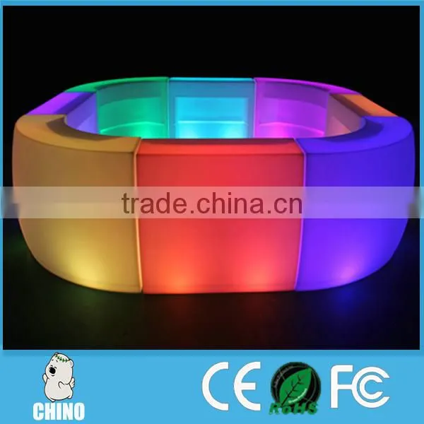 High Top LED Bar Counter Nightclub Bar Counter For Event photo-4