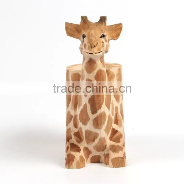 Novelty Wooden Pen Holder photo-2