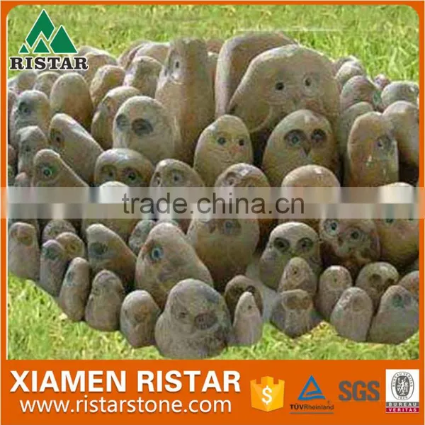 Natural Stone Owls Carvings , Stone Animal Carving photo-2