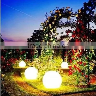 Color Changing Remote Control Rechargeable LED Big Christmas Balls photo-2