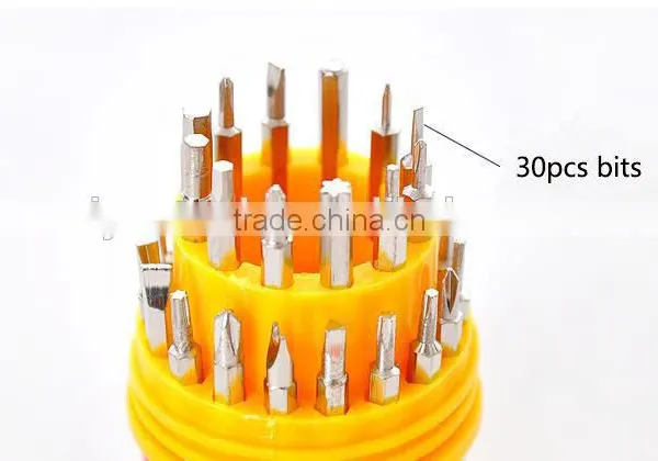 Popular Promotional Pen Shape Mini Screwdriver 31 In1 Screwdriver Set photo-3