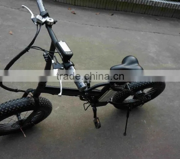 20 Inch Fat Tyre Folding Electric Bike Foldable Motorbike Folding Electric Bicycle photo-2