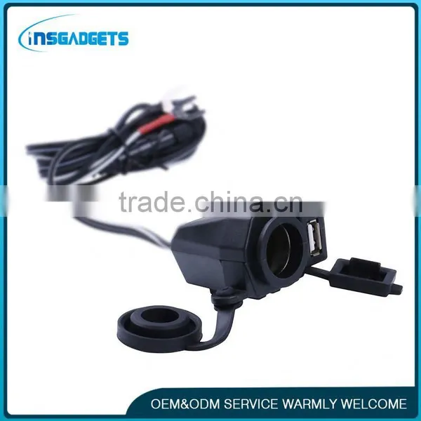 New Hot Selling Products Way Socket Car Cigarette Lighter 2 Usb Car Charger ,h0try 12v 1.5a Car Charger photo-3