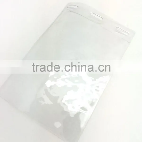 3.25" * 4.25" ID Badge Holder Without Metal Clip, Name Tag Holder, ID Card Holder With Clip photo-2