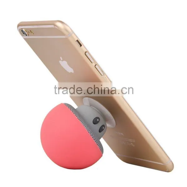 Mushroom Mini Wireless Portable Bluetooth 4.1 Speakers With Mic for Cell Phones Tablet Computer From ICTC Factory photo-5