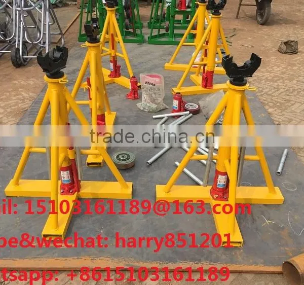 China Cable Drum Stand 5T, CHINA CABLE Reel STAND, Cable Drum Lifting Jack photo-2