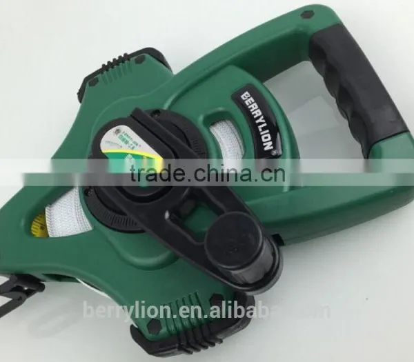 Berrylion Plastic Fiber Measuring Tapes 30Meters ABS+TPR Cover Measuring Tapes photo-3