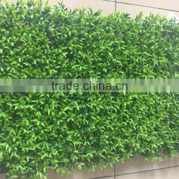 2017 Factory PE Decorative Artificial Plant Grass Wall photo-3