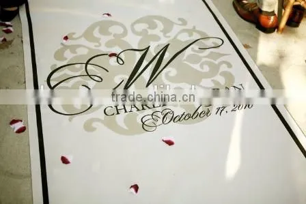 Party Decorative Carpet Runner/factory Hot Sale Decorative White Wedding Runner/wedding Carpet/mat Exhib photo-3