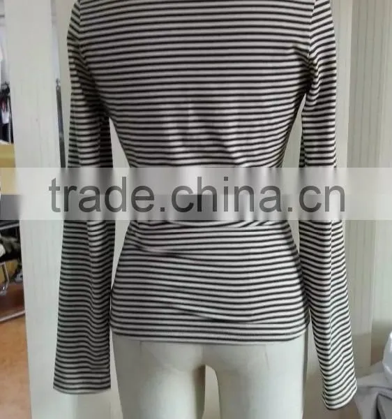 2016Autumn High Fashion Womens Clothing Print Design Good Quality Long Sleeve Woman's Top photo-2
