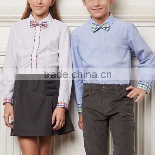 Newest Style Shirt And Pants School Uniforms For Senior High School photo-2