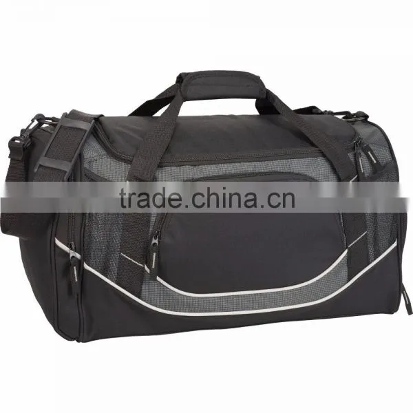 Dunes 22" Deluxe Sports Duffel Bag - Has Zippered U-shaped Main Compartment and Comes With Your Logo. photo-3