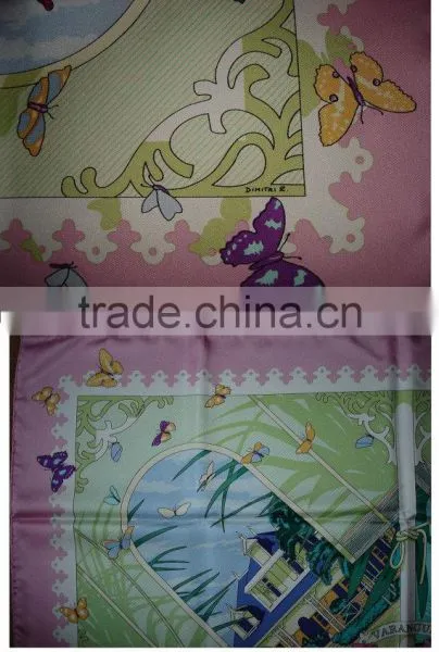 Scarf Tuch Scarf Silk Pink/pink photo-5