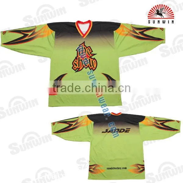 Oem Wholesale Blank Hockey Jersey/ Hockey Jersey Custom photo-4