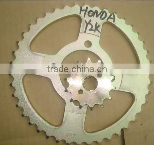 CD70 41/14T 420 104L Pakistan Motorcycle Chain and Sprocket photo-5