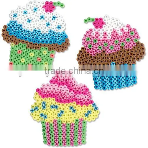 2017 Diyfashion 5mm 24Colors Perler Fuse Beads Box Set of Diy Educational Toys for Kids photo-5