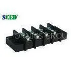 9.525mm PCB Barrier Terminal Block , Double Levels Electrical Terminal Blocks