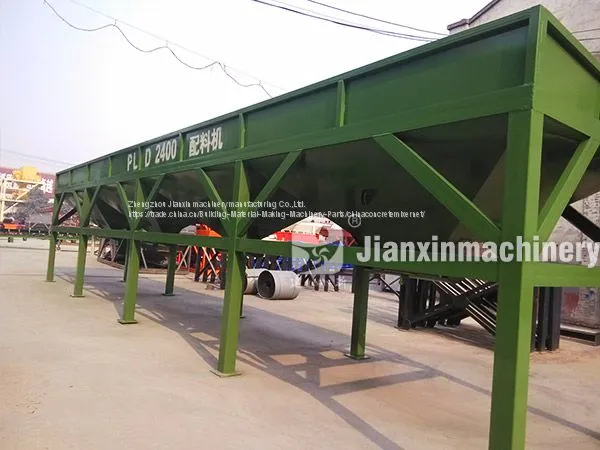 PLD2400 Concrete Batching Machine With 30 Years Manufacture Famous Brand photo-5