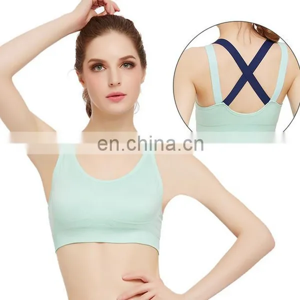 Hot Sex Women's Cheerleading Sportswear Sports Bra Yoga Bra photo-4