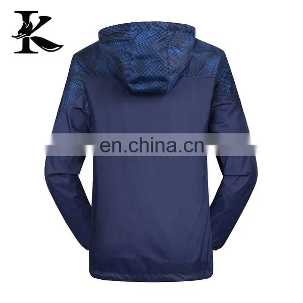 OEM Service for Men's Hooded Windbreaker Jacket 100% Polyester photo-4