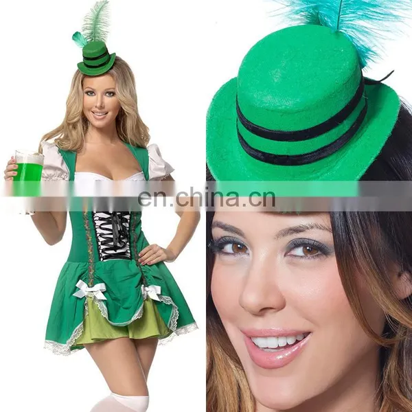 Green Beer Oktoberfest Costume With Oktoberfest Hat photo-3