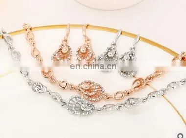 2017 Peacock Rings Rose Gold Platinum Plated Top Genuine Austrian Crystals Fashion Women Wedding Bridal Party Jewelry photo-3