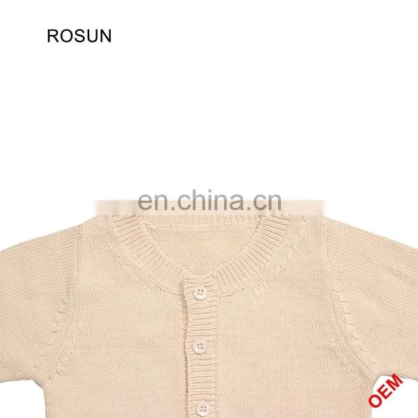 Guangzhou Factory White Hand Knit Wool Designs Baby Boy Sweater photo-4
