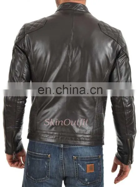High Quality Winter Fashion Man Leather Jacket photo-2