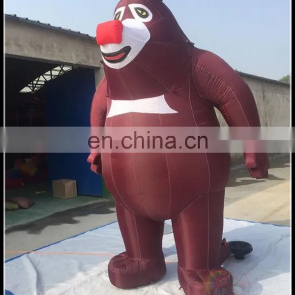 Best Price Inflatable Cartoon Bear Wholesale Inflatale Brown Bear For Advertising photo-4