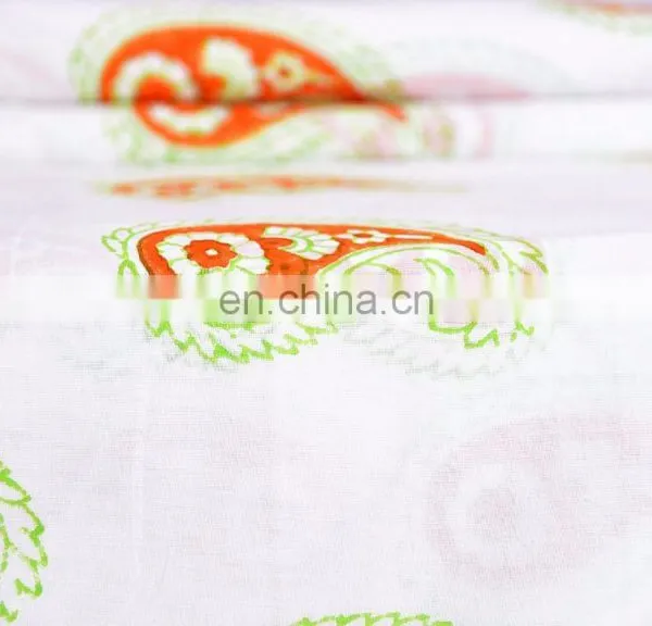 Indian Beautiful Hand Block Cotton Fabric Crafting Dressmaking Sewing Fabric By Meter photo-3