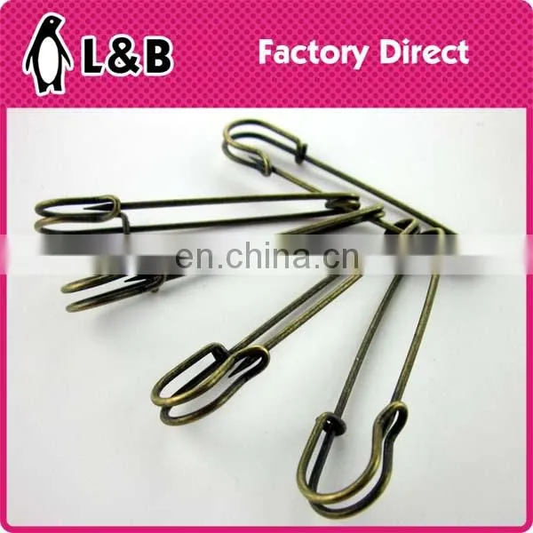 Brooch Accessory Decoration Jewelry Pin Metal Extra Large Safety Pin photo-2