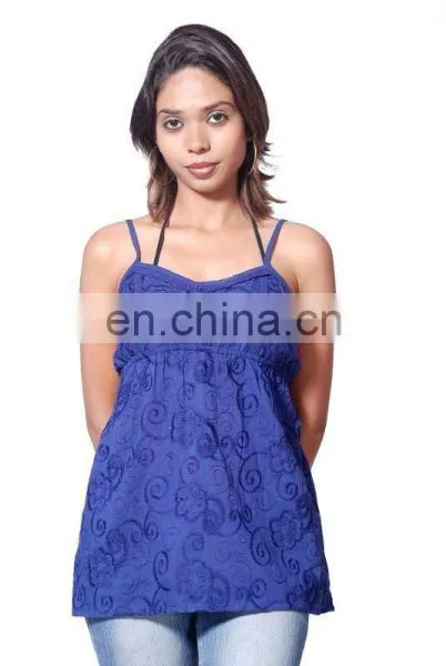 Ladies Knitted Embroidered Tops