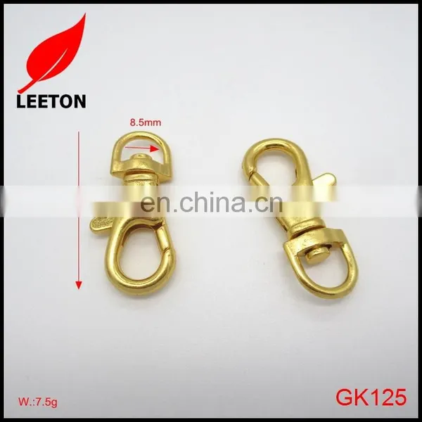 Factory Supply Small Gold Purse Metal Snap Hook photo-4