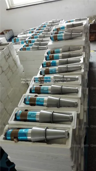 15 KHz 2600W 60mm Piezoelectric Ultrasonic Welding Transducer , Good Heat Resistance photo-4