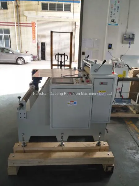 Automatic Aluminum Foil Roll to Sheet Cutting Machine 800mm photo-3