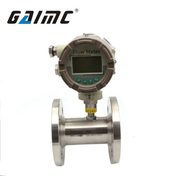 GTF400 Food Grade Sanitary Turbine Liquid Milk Beer Flowmeter photo-2