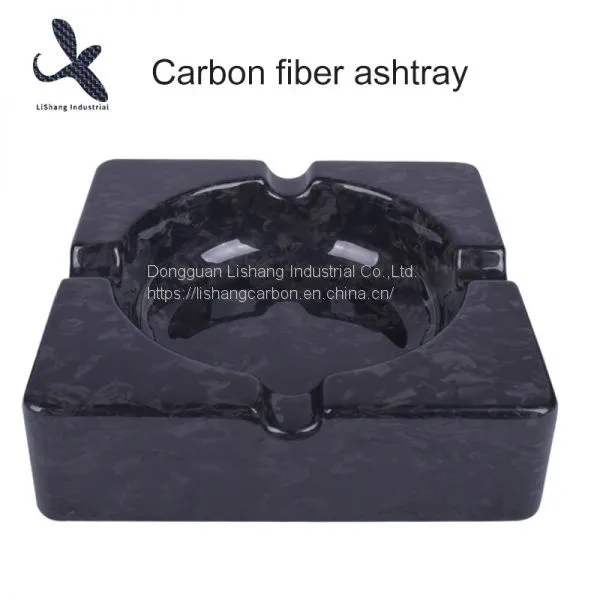Carbon Fiber Cigar Ashtray Solid Type