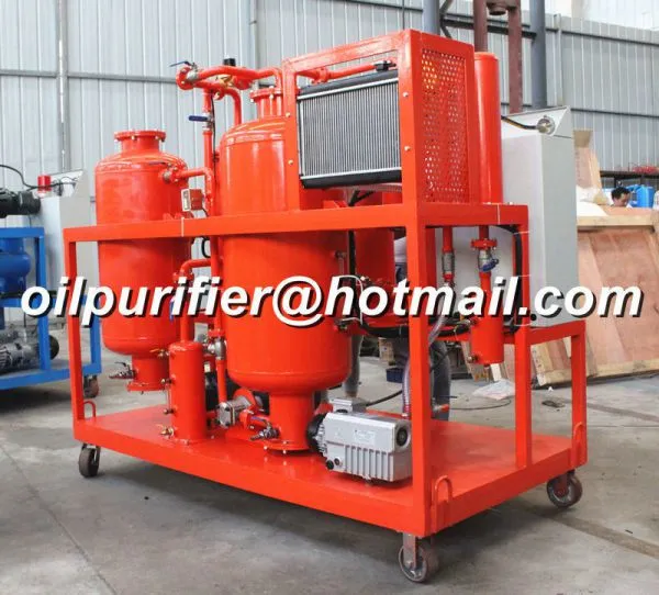 Vacuum Hydraulic Oil Purifier, Waste Hydaulic Oil Reproductive Machine, Used Lube Oil Cleaning Machine for Degassing,dewater,particle Removale photo-2