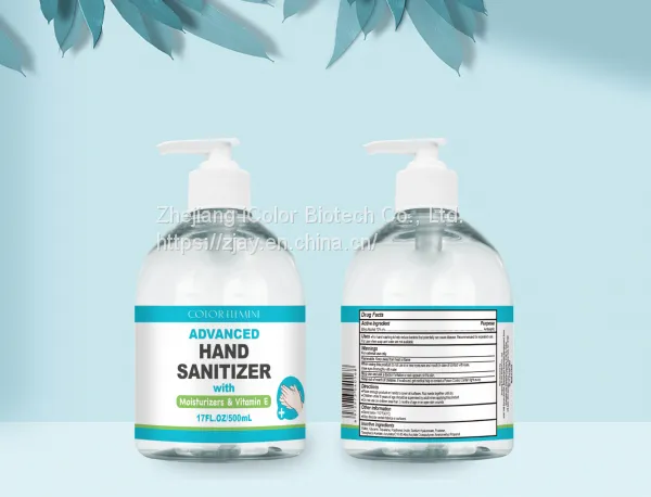 Alcohol Antibacterial Disinfectant Gel 500ml Hand Sanitizer OEM Processing Manufacturers Wholesale photo-2